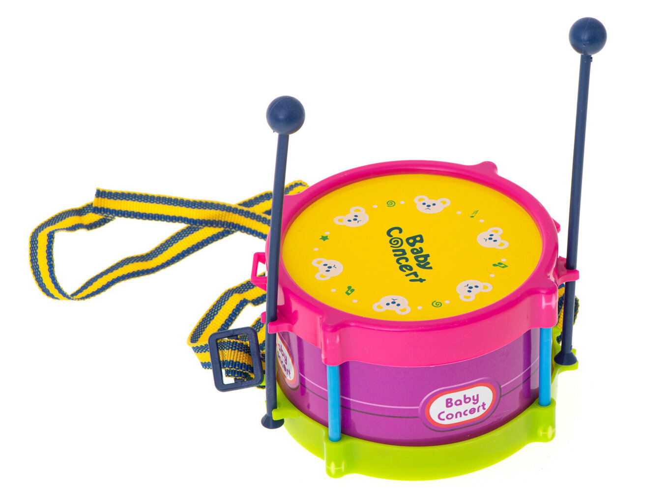 Vaikiškas muzikos instrumentų rinkinys, 5 vnt kaina ir informacija | Lavinamieji žaislai | pigu.lt
