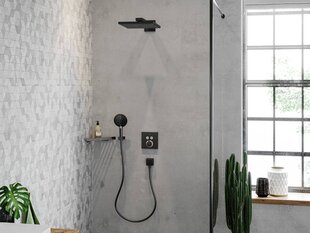 Sieninė dušo galvutė Hansgrohe Raindance E 300, juoda kaina ir informacija | Maišytuvų ir dušų priedai | pigu.lt