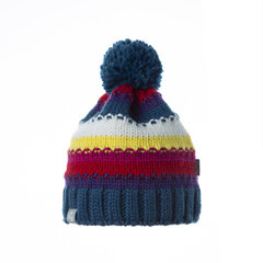 Huppa vaikiška žieminė kepurė PAT, jūros mėlynumo marga kaina ir informacija | Kepurės, pirštinės, šalikai berniukams | pigu.lt