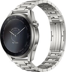 Išmanusis laikrodis Huawei Watch 3 Pro Elite 48mm, Stainless steel titanium Gray kaina ir informacija | Išmanieji laikrodžiai (smartwatch) | pigu.lt