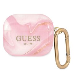 Guess GUA3UNMP AirPods 3 Pink цена и информация | Аксессуары для наушников | pigu.lt