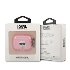 Karl Lagerfeld KLA3UKHGP AirPods 3 Pink kaina ir informacija | Ausinės | pigu.lt