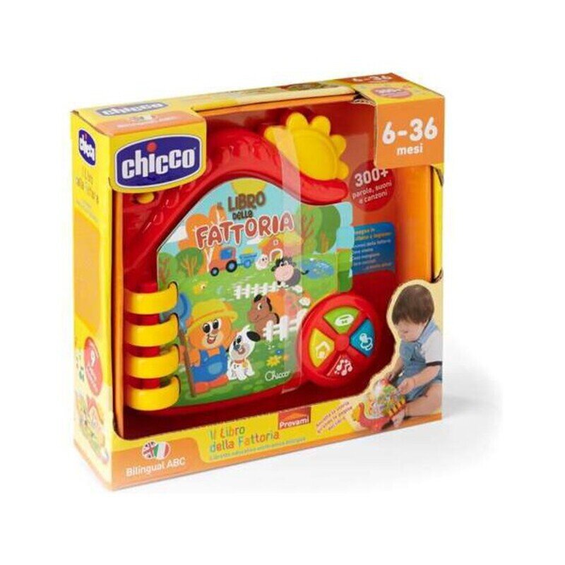 Interaktyvus žaislas Chicco Žaidimų knyga Pasakotojas (EN, ES) kaina ir informacija | Žaislai kūdikiams | pigu.lt