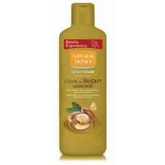 Dušo želė Natural Honey Argano aliejus, 650 ml kaina ir informacija | Dušo želė, aliejai | pigu.lt