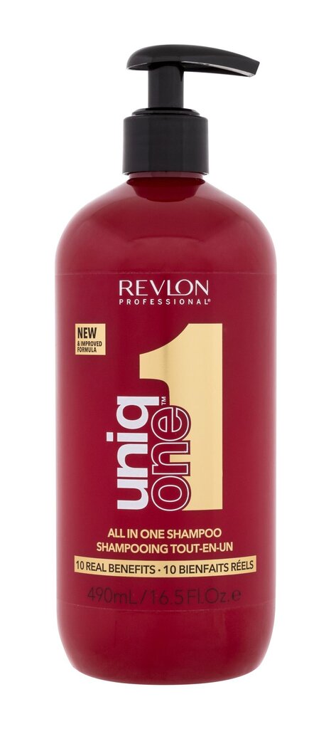 Apimties suteikiantis šampūnas plaukams Revlon Professional Uniq One Conditioning, 490 ml цена и информация | Šampūnai | pigu.lt