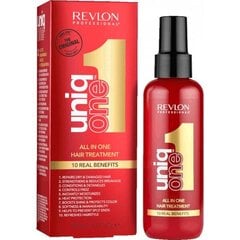 Восстанавливающая маска для волос без ополаскивателя Revlon Uniq One 10-в-1 (150 мл) цена и информация | Средства для укрепления волос | pigu.lt