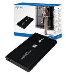 Logilink UA0040B 2.5 цена и информация | Чехлы для внешних жестких дисков | pigu.lt