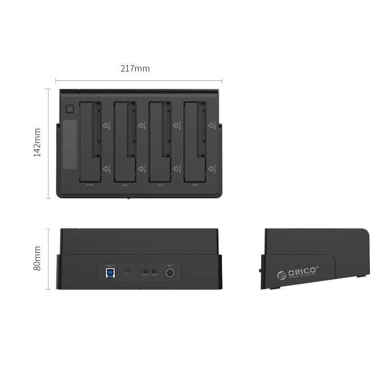 Orico Clone Hard Drive Dock 2.5 / 3.5, USB3.0 kaina ir informacija | Adapteriai, USB šakotuvai | pigu.lt