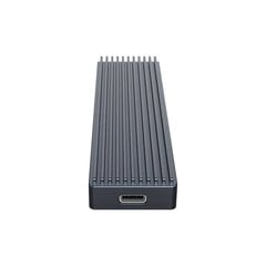 Enclosure SDD M.2 Orico, NVME, USB-C 3.1 Gen.2, 10Gbps (grey) цена и информация | Адаптеры, USB-разветвители | pigu.lt