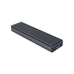 Enclosure SDD M.2 Orico, NVME, USB-C 3.1 Gen.2, 10Gbps (grey) kaina ir informacija | Adapteriai, USB šakotuvai | pigu.lt