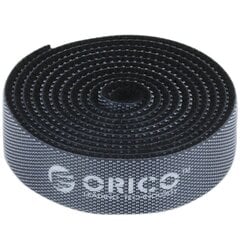 Ремни на липучке Orico Circle, 1 м (черные) цена и информация | Кабели для телефонов | pigu.lt