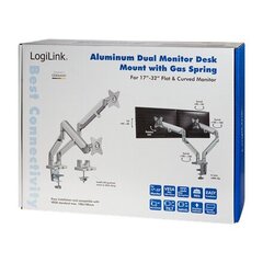 LogiLink BP0088 17-32” цена и информация | Кронштейны и крепления для телевизоров | pigu.lt