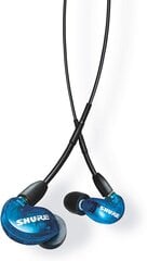 Shure SE215 Earphone, Blue W/MODEL: RMCE-UNI kaina ir informacija | Ausinės | pigu.lt