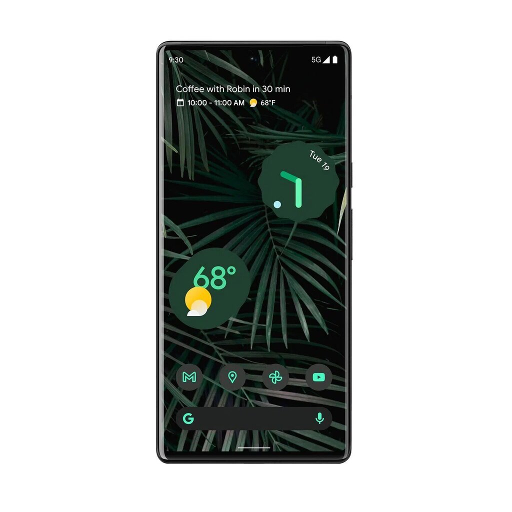 Google Pixel 6 Pro 5G Dual SIM 12/128GB Stormy Black (GA03164-GB) kaina ir informacija | Mobilieji telefonai | pigu.lt