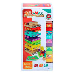 Stalo žaidimas Color Baby Woomax, 52 vnt. kaina ir informacija | Lavinamieji žaislai | pigu.lt