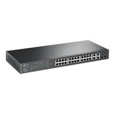 TP-LINK Switch Web managed TL-SL2428P Web managed kaina ir informacija | Adapteriai, USB šakotuvai | pigu.lt