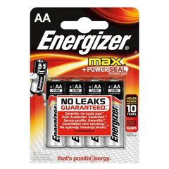 Батарейки Energizer Max AA LR6 (4 шт.) цена и информация | Батарейки | pigu.lt