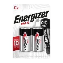 Energizer Max LR14/\. цена и информация | Батарейки | pigu.lt