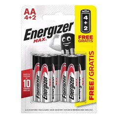 Max Power Energizer LR06 AA цена и информация | Батарейки | pigu.lt