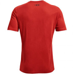 Marškinėliai vyrams Under Armor T Shirt M 1326 849 839, raudoni kaina ir informacija | Vyriški marškinėliai | pigu.lt