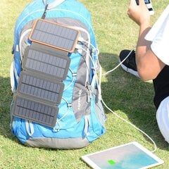 Солнечное зарядное устройство с внешним аккумулятором, 6 Вт, 25000 мАч цена и информация | Зарядные устройства Power bank | pigu.lt