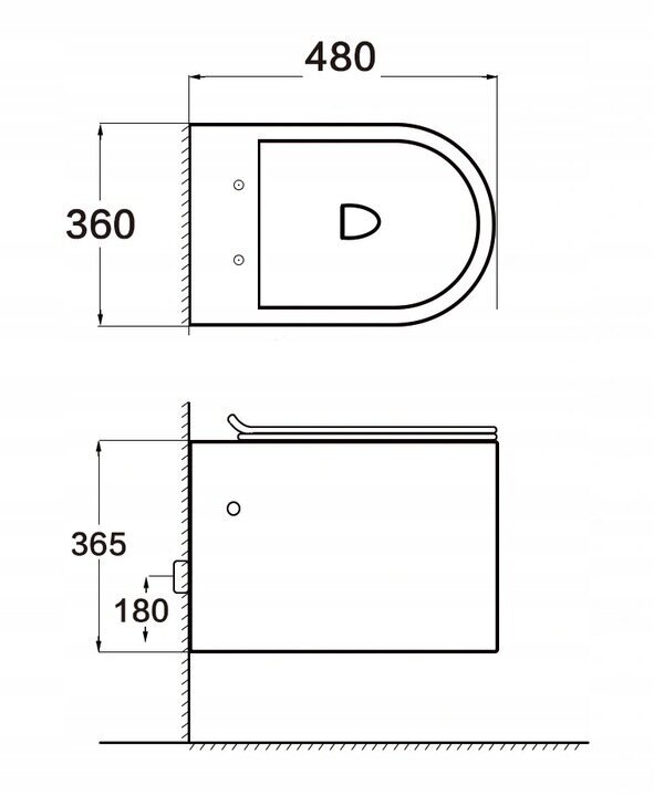 WC komplektas Mexen 5in1 Fenix Slim su klozetu Sofia Rimless Slim цена и информация | Klozetai | pigu.lt