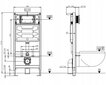 WC komplektas Mexen 5in1 Fenix Slim su klozetu Sofia kaina ir informacija | Klozetai | pigu.lt