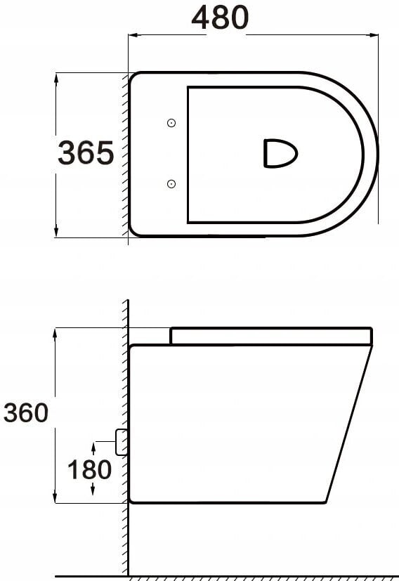 WC komplektas Mexen 5in1 Fenix Slim su klozetu Rico Rimless Slim, Light grey mat цена и информация | Klozetai | pigu.lt