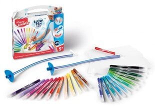 Выдувные фломастеры, комплект Maped Creativ Blow Pen 24 шт. цена и информация | Принадлежности для рисования, лепки | pigu.lt