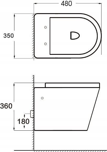 WC komplektas Mexen 5in1 Fenix Slim su klozetu Rico Rimless Slim kaina ir informacija | Klozetai | pigu.lt