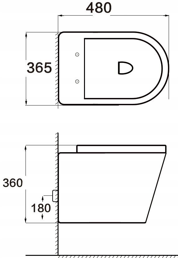 WC komplektas Mexen 5in1 Fenix Slim su klozetu Rico Rimless Slim, White mat kaina ir informacija | Klozetai | pigu.lt