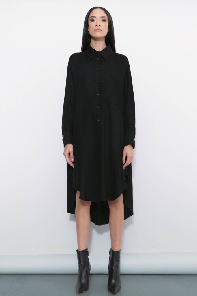 Itališka suknelė moterims Lumina, juoda цена и информация | Suknelės | pigu.lt