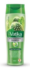 Шампунь Dabur Vatika MutiVit Кактус, 400 мл цена и информация | Шампуни | pigu.lt