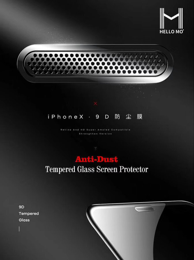 Grūdinto stiklo ekrano apsauga ANTIDUST iPhone 13/ 13 PRO, Full Glue, Full Cover, Soundberry kaina ir informacija | Apsauginės plėvelės telefonams | pigu.lt
