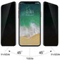 Grūdinto stiklo ekrano apsauga skirtas iPhone 13 Pro Max Privacy full screen cover цена и информация | Apsauginės plėvelės telefonams | pigu.lt