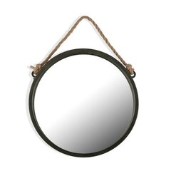 Sieninis veidrodis Colgan, 3,5x35x35 cm, rudas kaina ir informacija | Veidrodžiai | pigu.lt