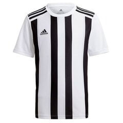 Futbolo marškinėliai vyrams Adidas Striped 21 GV1377, balti kaina ir informacija | Futbolo apranga ir kitos prekės | pigu.lt