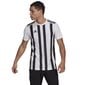 Futbolo marškinėliai vyrams Adidas Striped 21 GV1377, balti kaina ir informacija | Futbolo apranga ir kitos prekės | pigu.lt