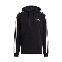 Džemperis vyrams Adidas Essentials Fleece 3 Stripes M GK9072, juodas kaina ir informacija | Džemperiai vyrams | pigu.lt