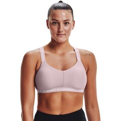 Sportinė liemenėlė moterims Under Armor Crossback Low W 1361 033 667, rožinė kaina ir informacija | Liemenėlės | pigu.lt