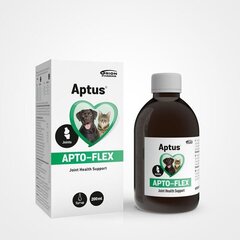 Aptus добавка для суставов собак и кошек Apto-Flex, 200 мл цена и информация | Витамины, добавки, средства от паразитов для собак | pigu.lt