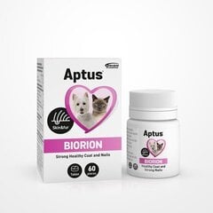 Пищевая добавка Aptus для собак и кошек Biorion, 60 таб. цена и информация | Витамины, добавки, средства от паразитов для собак | pigu.lt