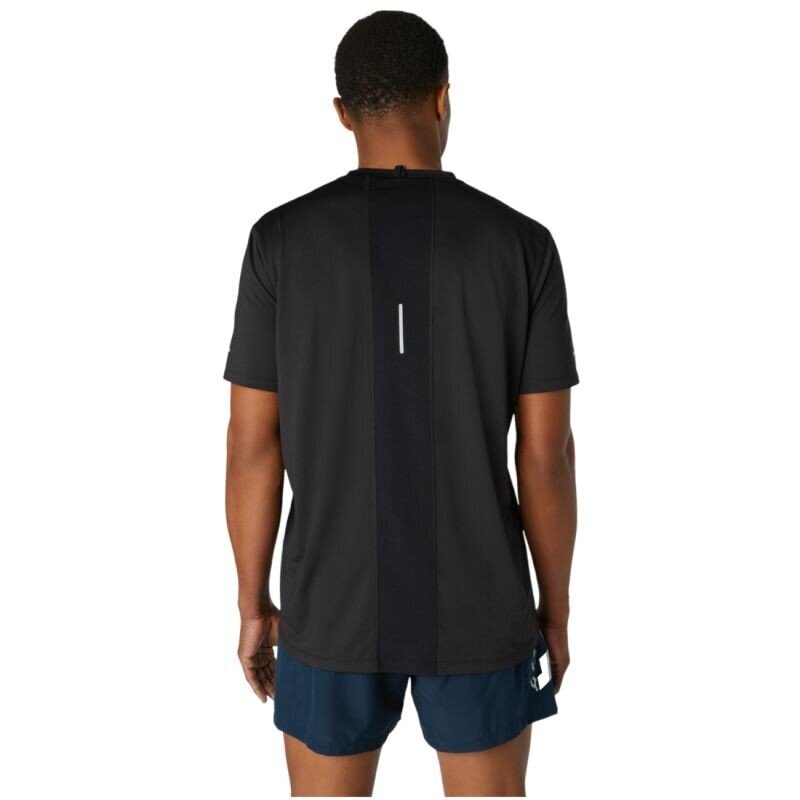 Marškinėliai vyrams Asics Lite Show SS Top M 2011C017001, juodi цена и информация | Sportinė apranga vyrams | pigu.lt
