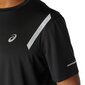 Marškinėliai vyrams Asics Lite Show SS Top M 2011C017001, juodi kaina ir informacija | Sportinė apranga vyrams | pigu.lt
