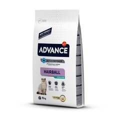 Advance cat sterilized hairball 10kg - для взрослых кошек (индюшка и рис) цена и информация | Сухой корм для кошек | pigu.lt