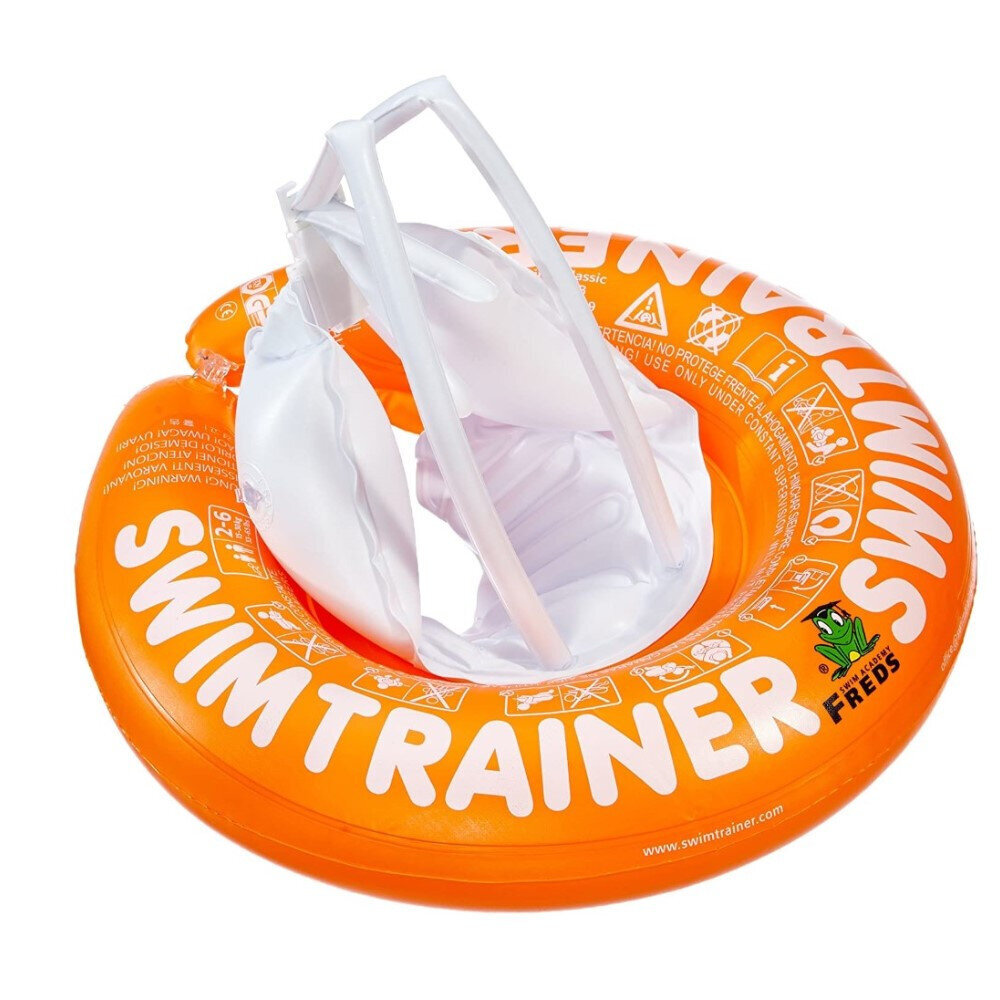 Mokomasis plaukimo ratukas Swimtrainer, orandžinis kaina ir informacija | Plaukimo rinkiniai | pigu.lt