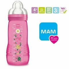Детская бутылочк Mam Easy Active 330мл, фиолетовая цена и информация | Бутылочки и аксессуары | pigu.lt