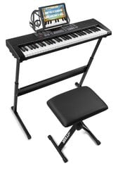 Max Электронная клавиатура KB4SET с 61 клавишей Premium Kit цена и информация | Клавишные музыкальные инструменты | pigu.lt