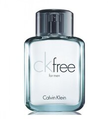 Tualetinis vanduo Calvin Klein Free EDT vyrams 50 ml kaina ir informacija | Kvepalai vyrams | pigu.lt