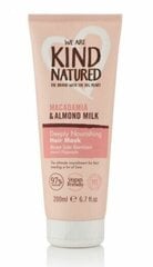 Maitinanti plaukų kaukė Kind Natured Macadamia & Almond Milk 200 ml kaina ir informacija | Priemonės plaukų stiprinimui | pigu.lt